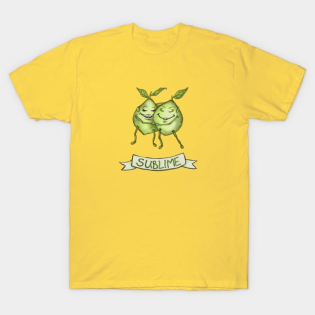 Sublime Limes T-Shirt by cheriedirksen